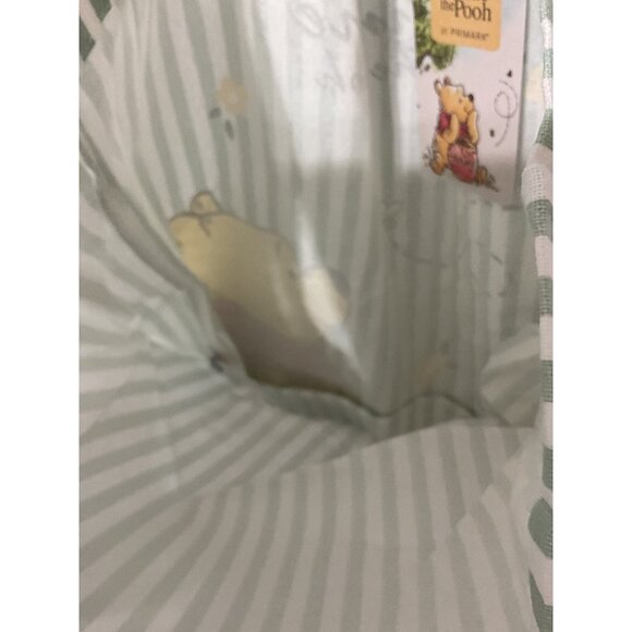 Disney Winnie The Pooh Green Striped Tote Bag By Primark - Picture 5 of 6